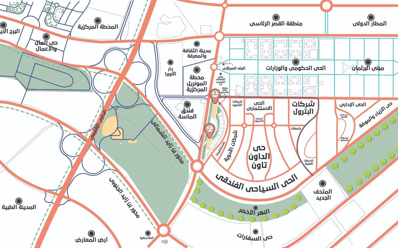 لافاييت / لافاييت فالاج (الداون تاون)